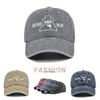 European And American Graffiti Print Baseball Cap Vintage Curved Brim Hat Sun Hat Wholesale Customization