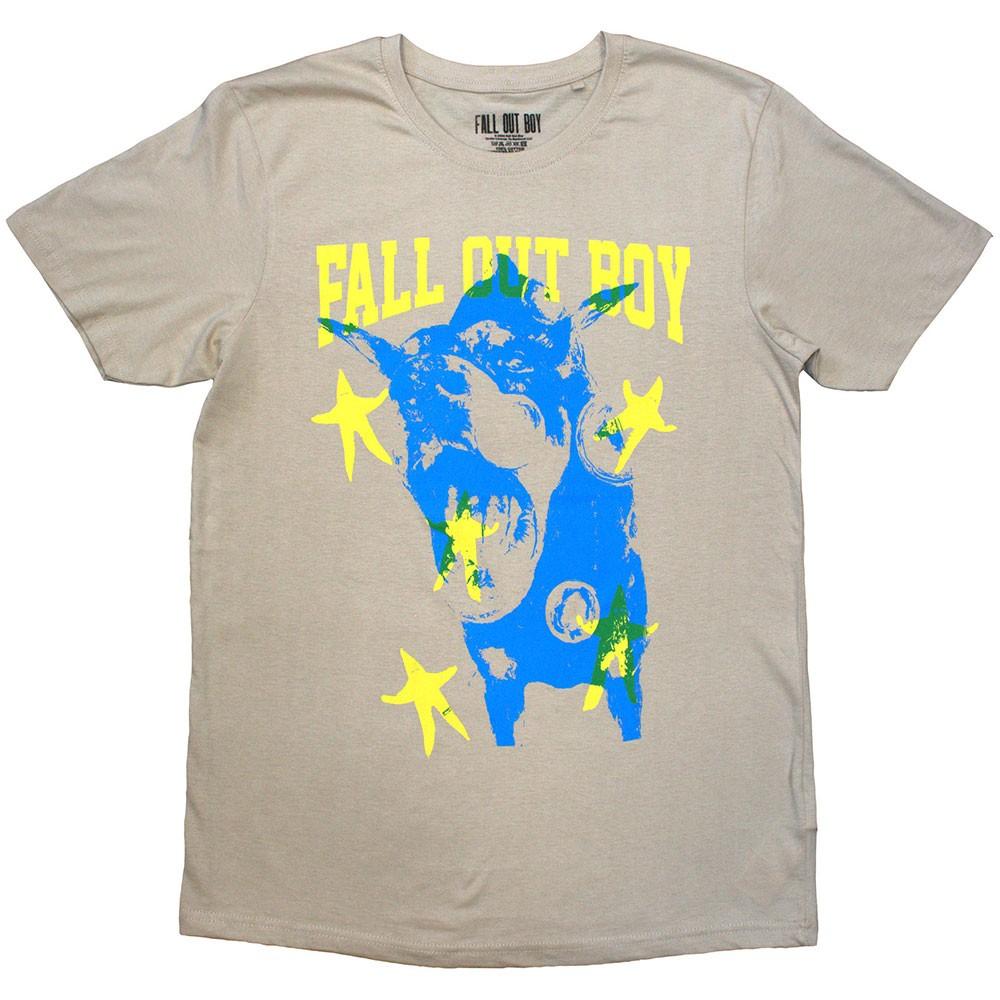 Fall Out Boy Dog T-Shirt Neutral New S