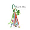 Dopamine Bohemian Tassel Pendant Colorful Ethnic Style Pendant Braid Rope Bag Charms  Bag Hanging