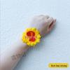 Sunflower Bracelet Corsage for Children's Sports Meet and Dance Performances