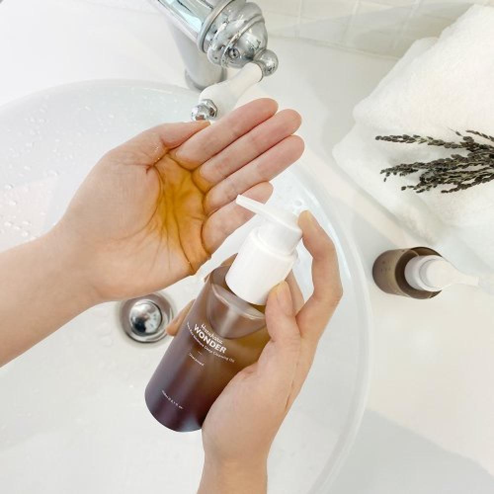 Haruharu Wonder Black Rice Moisture Deep Cleansing Oil  Unscented 