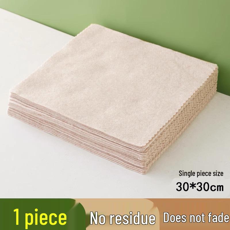 Loofah Dishcloth: Absorbs Oil, Easy-Clean, Thickened Loofah Sponge, Dishwashing Cloth, Scouring Pad, Plant Fiber