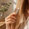Portable Hair Care Tool Oil Applicator Comb, 6 Roller Ball Tips, Refillable Scalp Essential Minoxidil Massage Comb for Men Women Brush