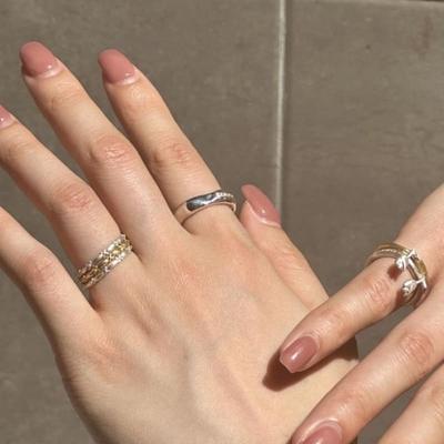 Cerofar LADDER RING GOLD