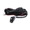 Cooling Fan Override Wiring Harness Rocker Switch Relay Waterproof Assembly 5Pin for