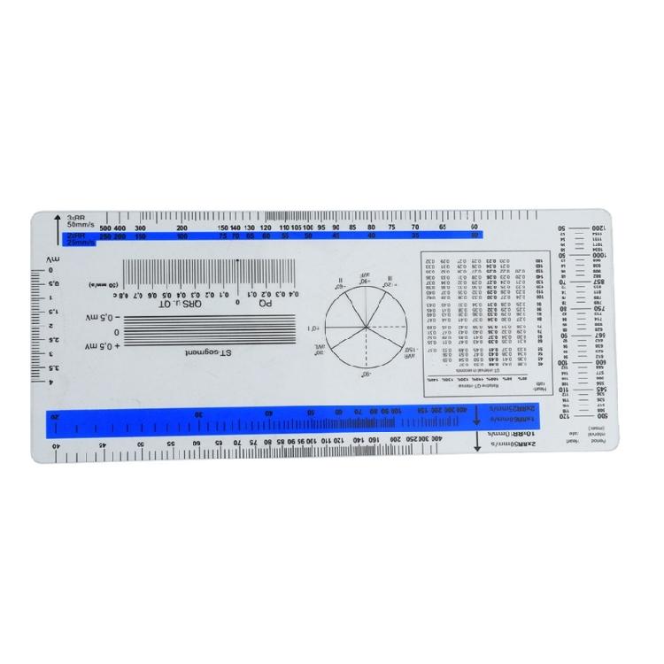 Doctor Ruler for Beginner Measuring Electrocardiographs Electrocardiogram 1