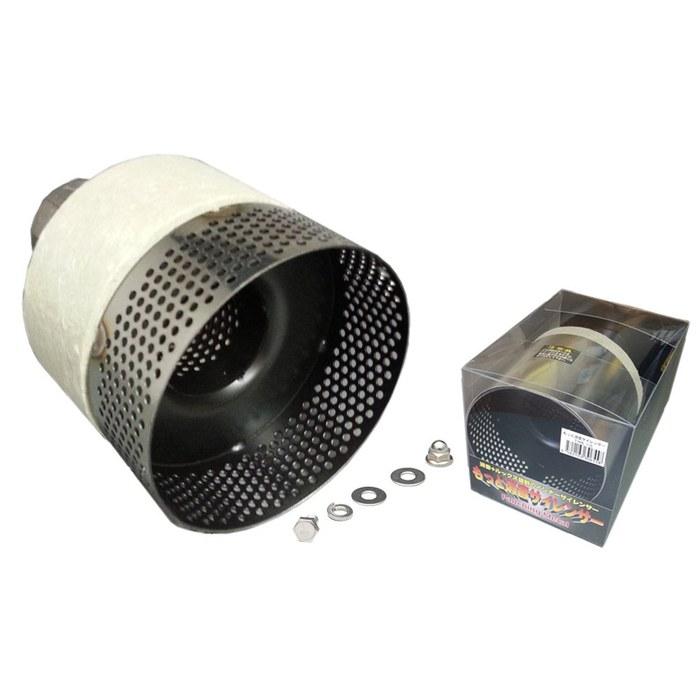 SFC Inner Silencer More Silent Silencer Black Type 100BK (97.6mm)