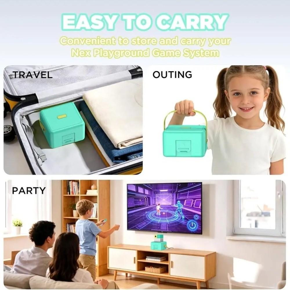 Lightweight Storage Case Dustproof Organizer Bag Protective Shell for Nex Playground Game System