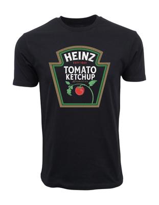 Unisex Adult Casual Graphic HEINZ TOMATO KETCHUP T SHIRT T-Shirt