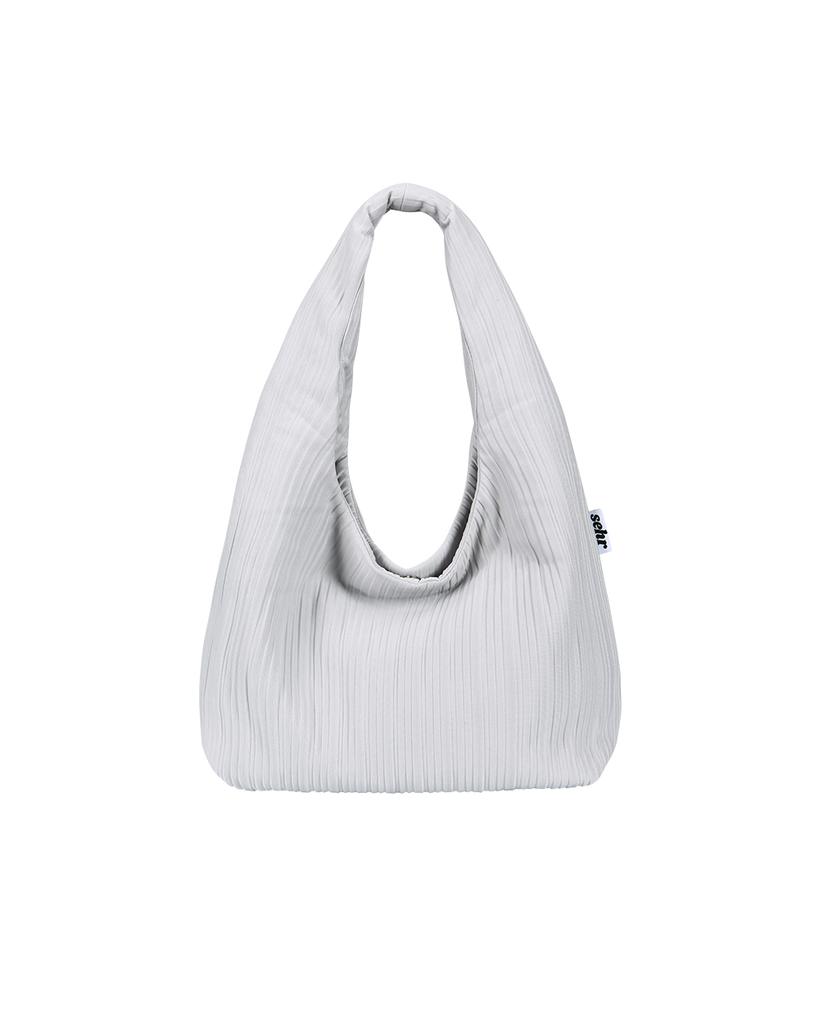 Sehr Pleats Big Bag (Light Grey)
