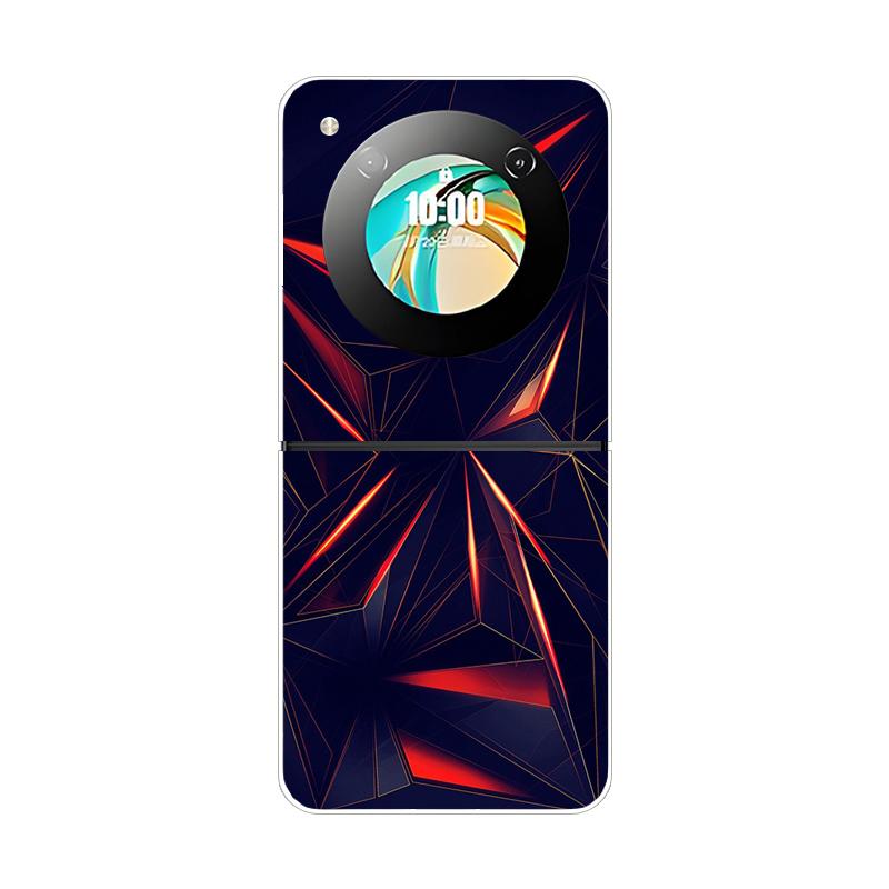 Pro ZTE Libero Flip Pouzdro Módní Roztomilý Kreslený Průhledné PC Tvrdá Skořepina Pouzdro na Telefon Pro ZTE Nubia Flip Flip2 Pouzdra Průhledné Fundas