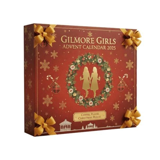 Kalendarz Adwentowy 2025 24-dniowe Odliczanie do Świąt Bożego Narodzenia z Akrylowymi Ozdobami Tematyka Zespołu Wisząca Dekoracja