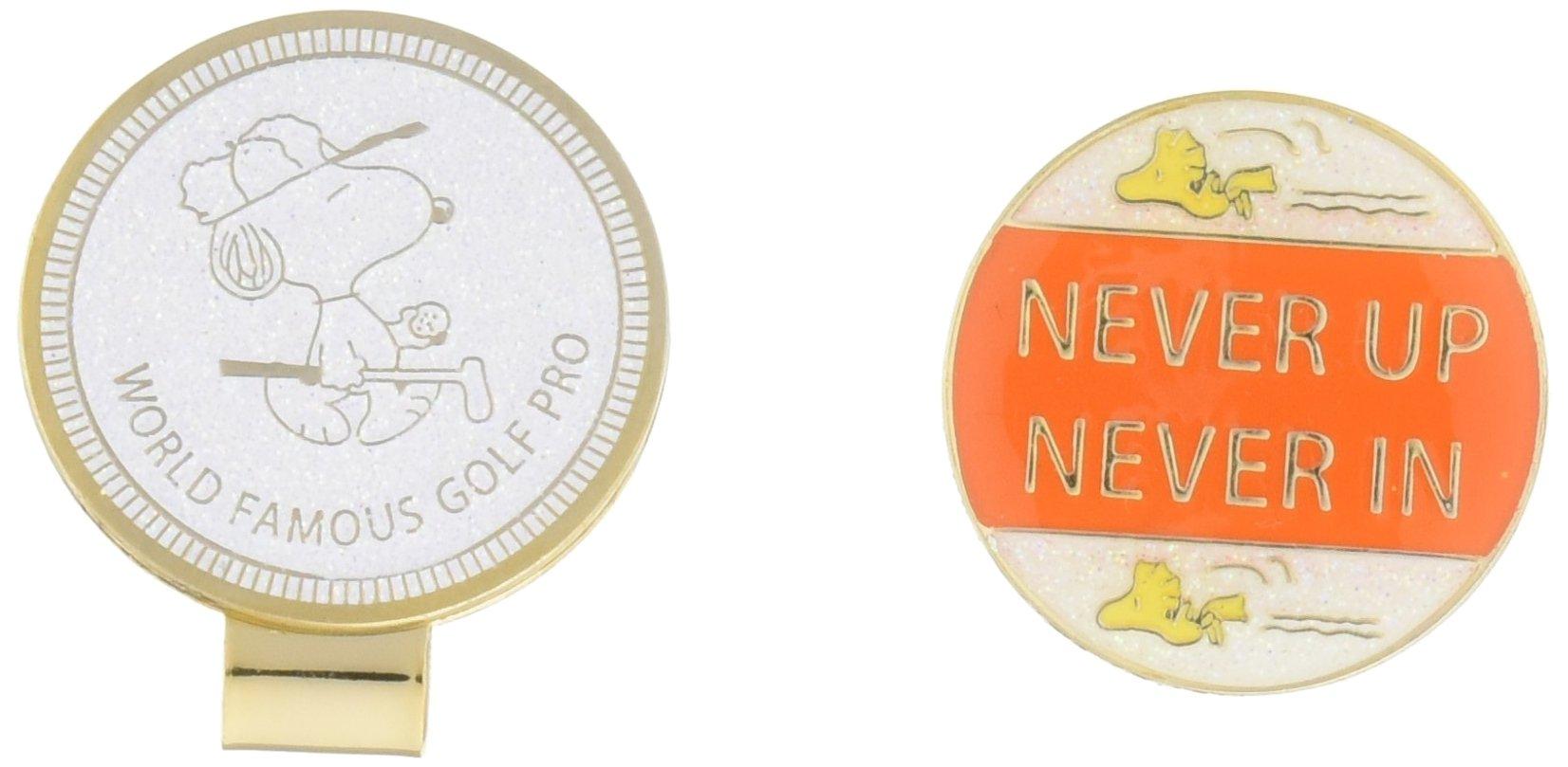 

UpLark Golf Ball Never Up X797 Marker, Snoopy, Orange,