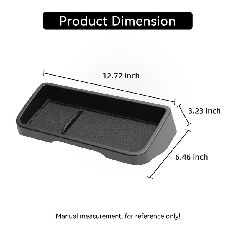 Car Dashboard Behind Screen Box Center Console Storage Accessories Organizer Tidying For Geely EX5 EM i 2025 2026 ABS