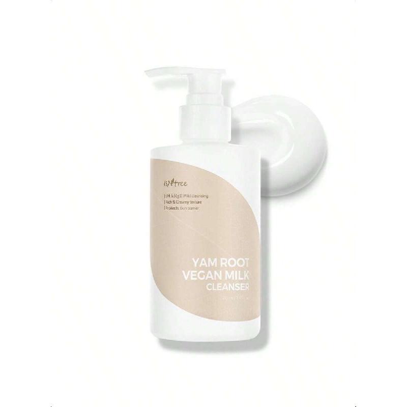 

Isntree Очищувач для обличчя з веганським молоком кореня ямсу 220 мл | Корейський догляд за шкірою | Насичена та кремова текстура | Зволожуючий та м який | Веганський догляд за шкірою Milk Cleanser 220ml