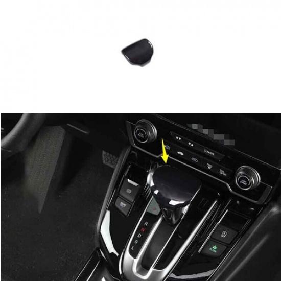 Center Console Gear Shift Knob Shifter Glossy Black 2017- For Honda CRV CR-V