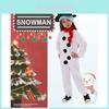 Frozen Snowman Olaf Cosplay Costume For Kids With Exquisite Workmanship**