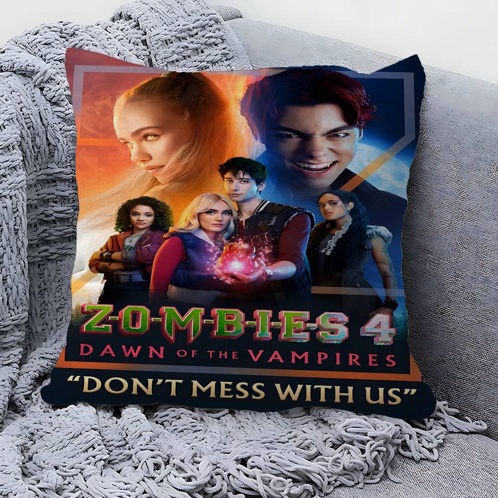 Zombies Dawn Of The Vampires Movie Pillowcase Toon Gift Cushion Cover Bedroom Home Sofa Chair Seat Decor Pillow Case