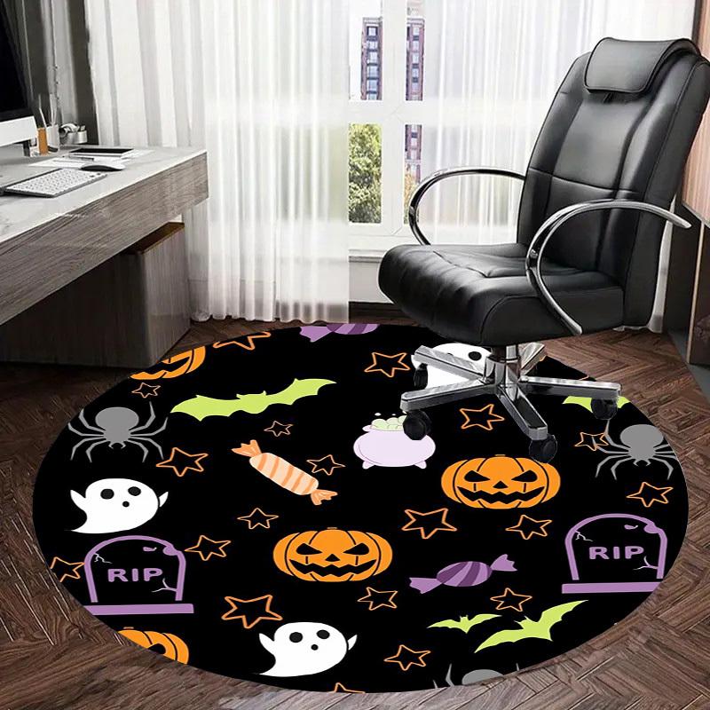 1pc Office Carpet Chair Mats Halloween Party Decorations Perfect for Decorating Office Chairss, Or Bedrooms.YDT382