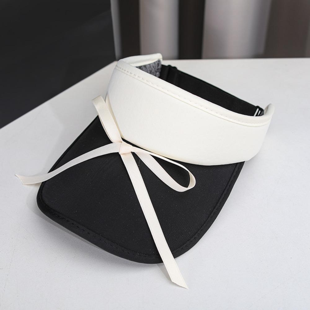 Atmungsaktiver Damen Sonnenhut Verstellbare Visor-Kappe Schlichte Sport-Sonnenhüte Sommer