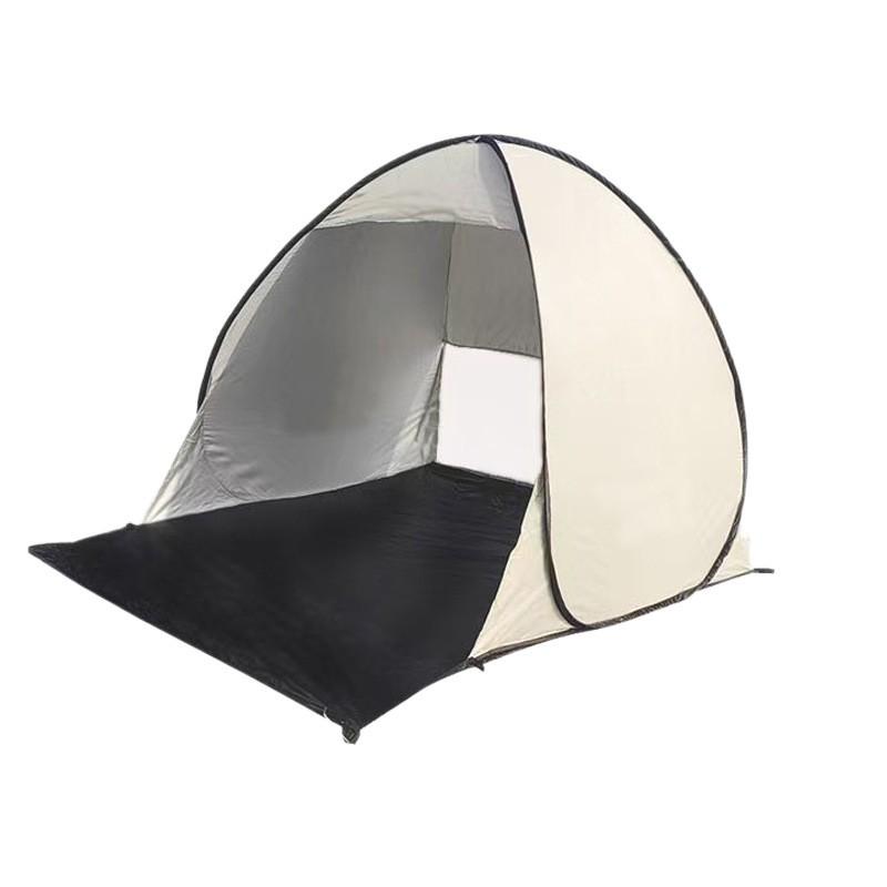 Quick-Open Pop-Up Tent Outdoor Camping Sunshade Rain Shelter 2-3 Person Portable Foldable Canopy