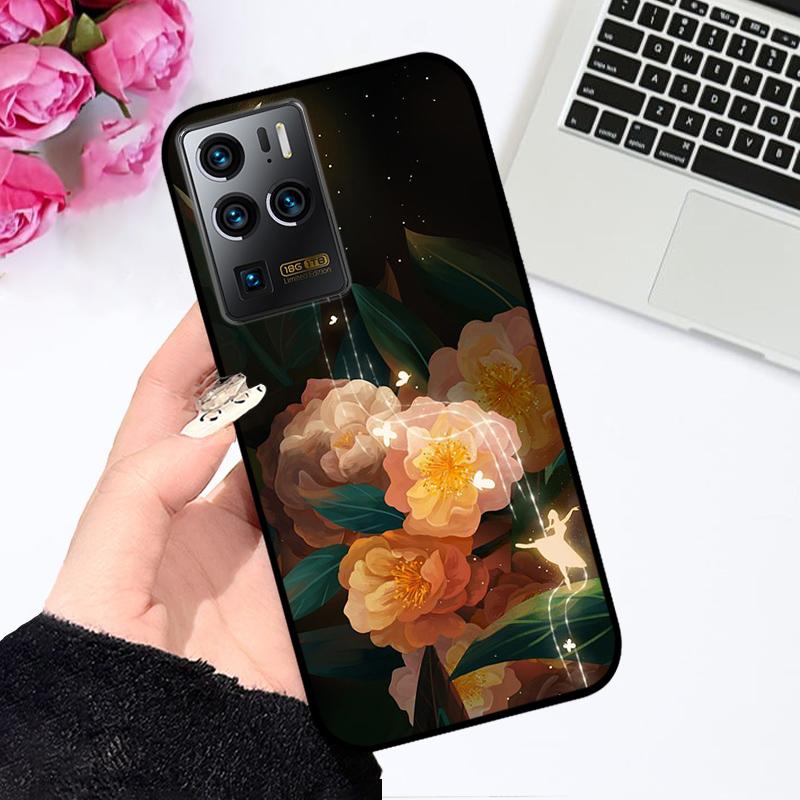 

Для ZTE Axon 30 Ultra 5G Чохол Axon30 Pro+ Ударостійкий Силіконовий Чохол для Телефона Для ZTE Axon 30 Pro 5G Coque 30S Кольоровий Бампер з Малюнком For Axon 30 Ultra 5G
