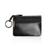 Genuine Leather Women's Coin Purse with Key Ring Small Coin Holder Card Case Mini Pouch Change Wallet
