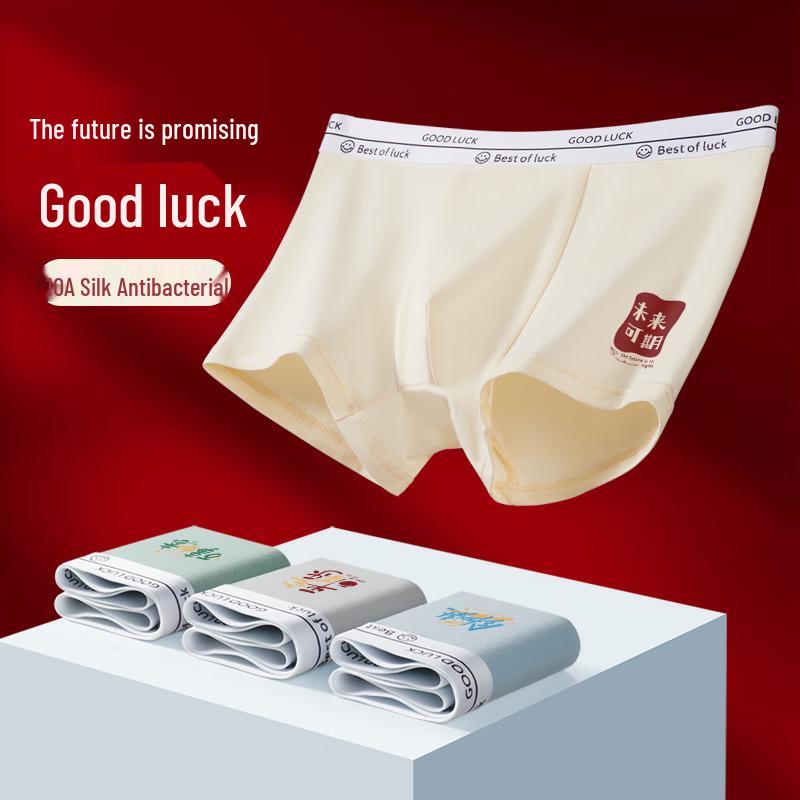 Miiow 4-Pack Boys' Cotton Anti-Bacterial Boxer Briefs (12-16 Yrs)