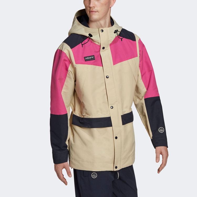 Adidas Aldrington Jacket Cream/Multi Men Streetwear GT1821