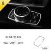 BBJS7 Accessories for BMW X3 X4 F25 F26 Car Inner Gearshift Air Conditioning CD Panel Door Armrest Cover Trim Decorative Car Stickers