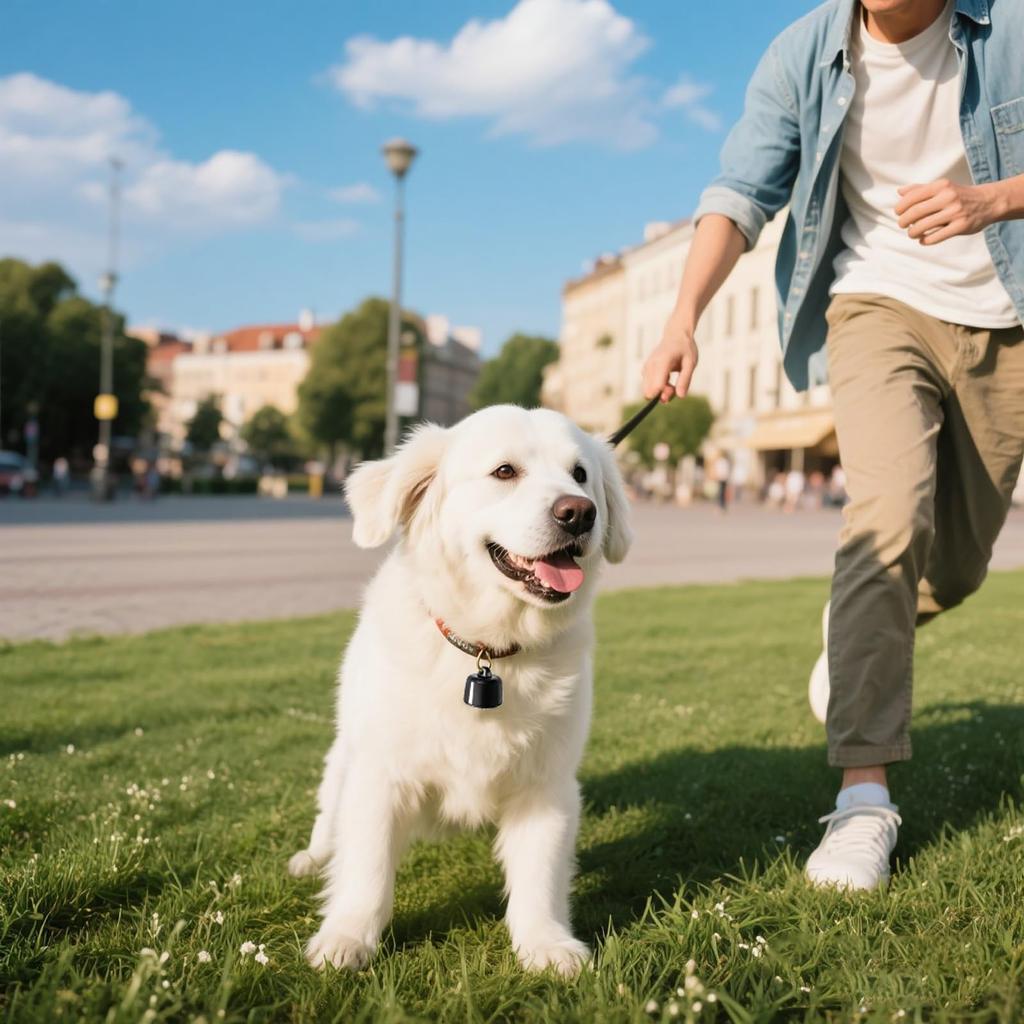 Smart Pet , Smart Pet Location Collar, Compatible With IOS & Android, Works Worldwide With Any Collar, No Monthly Fees, Pet Locator