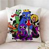 Rrainbow Anime Friends Pillow Case Pillowcase Doublesided Printed Sofa Cushion Bedroom Headboard Pillow