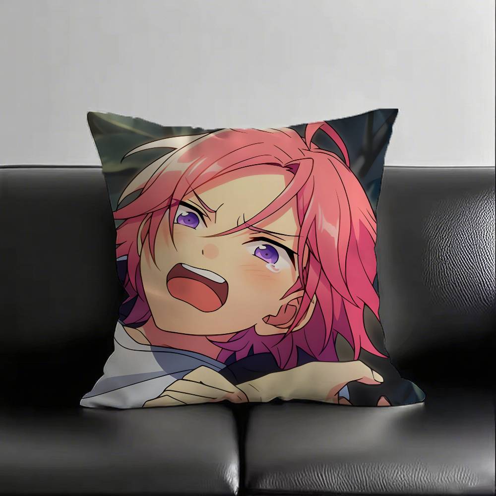 1pc Kohaku Oukawa Pillow Case Fashion Square Pillowcase Bedroom Sofa Room Ins Decoration Leisure