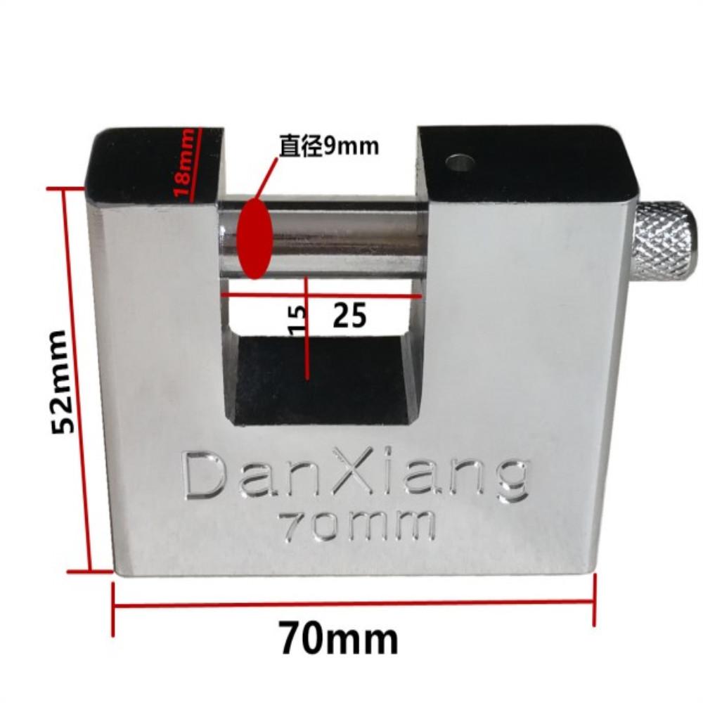 

Замок для гаража, прицепа, контейнера, повышенной безопасности, с 3 ключами