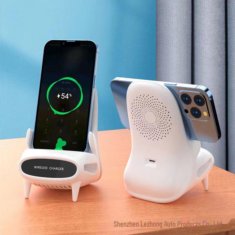 Universal Wireless Charger & Desktop Stand for Phones and Tablets