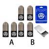 1-5 Pair Luminous Fingertips Breathable Game Finger Sleeve Finger Cots Touch Screen Thumb Gloves for PUBG Mobile Gaming 5