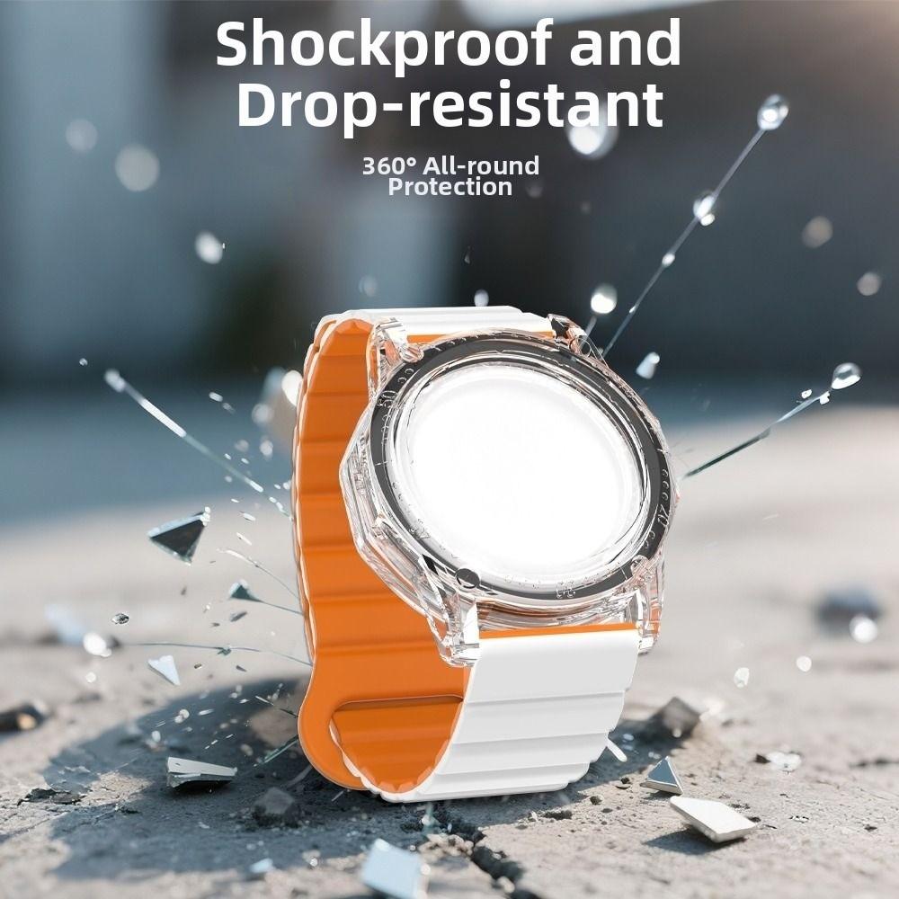 Waterproof Tracker Holder Bracelet Magnetic Wristband Silicone Strap for AirTag Tracker Accessories