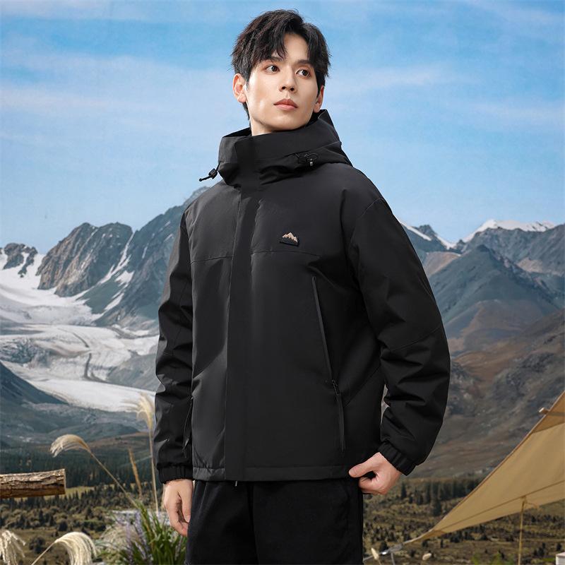 

Мужская и женская зимняя куртка-пуховик с капюшоном, утолщенная короткая молодежная куртка-пуховик XXXL