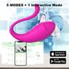 Wireless Bluetooth G Spot Dildo Vibrator for Women APP Remote Control Invisible Wearable Vibrating Egg Clit Stimulate Sex Toys for Adults