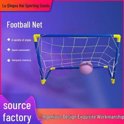 White Hand-Woven Football Goal Net for Adults & Children - Training & Competition Use