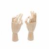 Right Left Wooden Hand Model Sketching Drawing Jointed Movable Fingers Mannequin