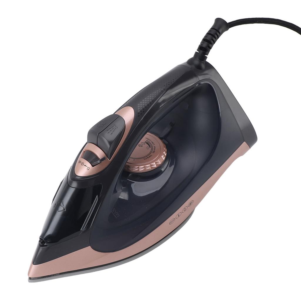 Home Steam Iron Handheld 300 Microsteam Holes Powerful Steam Diffusion Garment Clothing Steamer