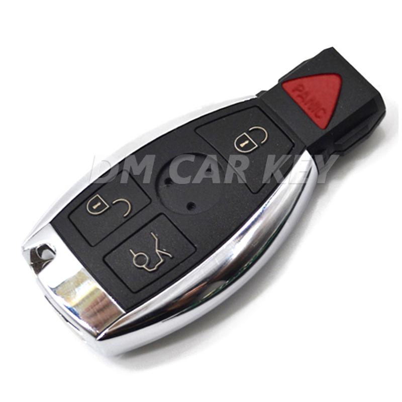 Smart Car Key Fob 3/4buttons 315/434Mhz BGA NEC for For Mercedes Benz 2000+ No-keyless Remote Card DIY Fob Control