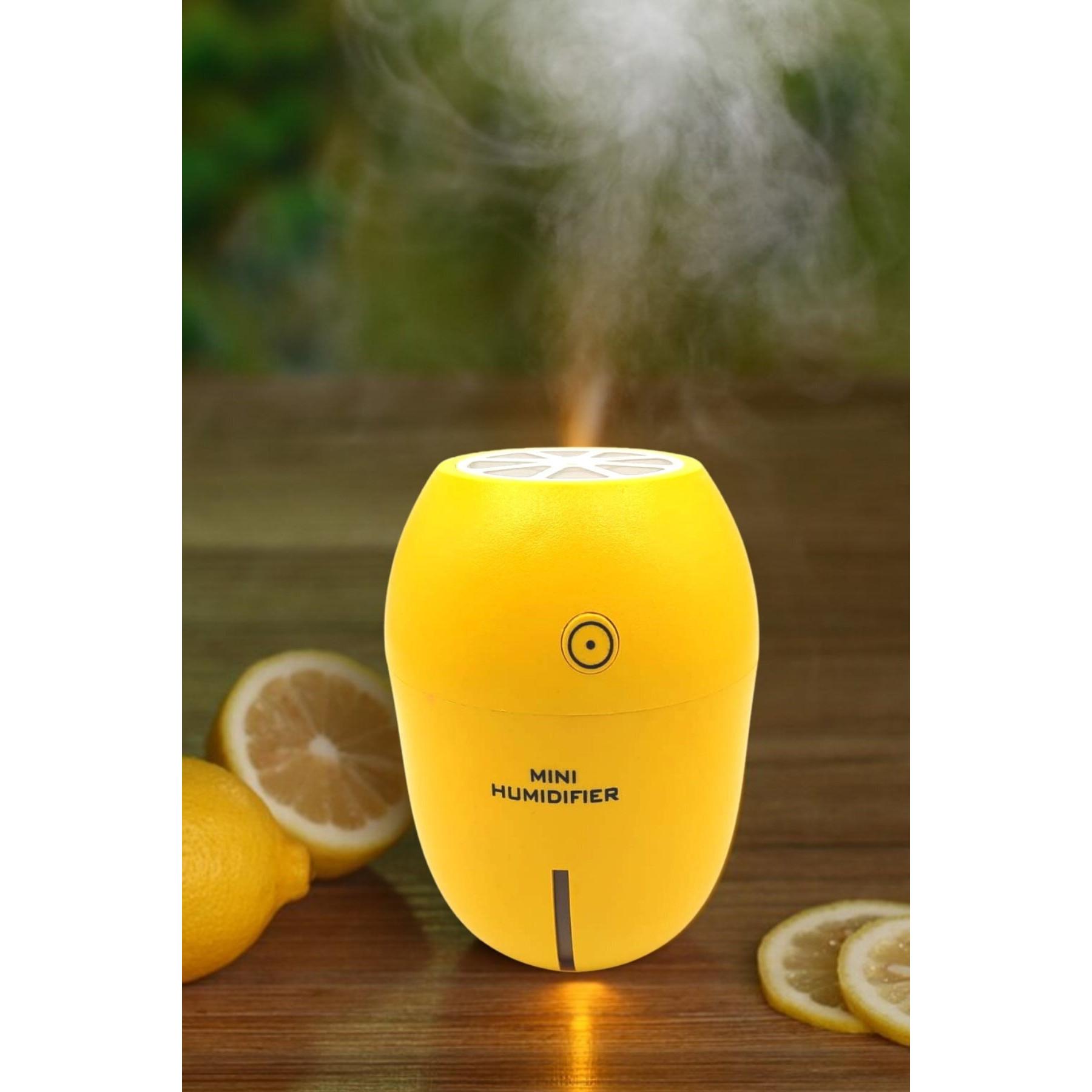 

FLQUE Стильный дизайн Лимонный мини-увлажнитель воздуха Светодиодная паровая машина Стильный увлажнитель воздуха для комнаты