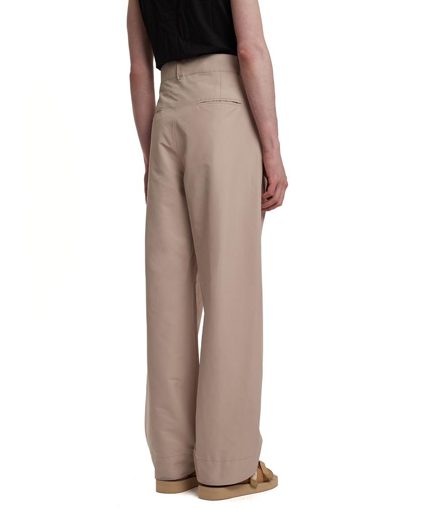 TRUNK PROJECT Wide-Leg Trousers_Beige