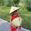 Sunscreen Natural Bamboo Hats Adjustable Mexican Dance Hat Party Sun Hats  Children Kids Outdoor