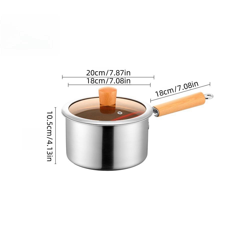 Frying Baking Pastry Tools Korean Kitchen Cookware for Chicken 304 Stainless Steel Deep Fryer Pot with Strainer
