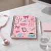 Cadeau pour Infirmière Professionnelle Carnet à Spirale Thème Médical, Conception à Double Couverture Papier Épais Résistant à l'Encre Bloc-notes Fournitures Scolaires, Carnet à Spirale