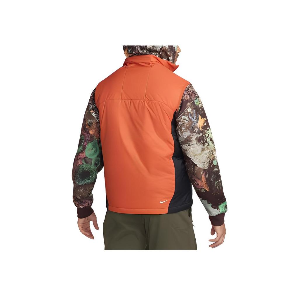 Nike ACG Therma-FIT ADV Rope De Dope Logo Print Color Block Waterproof Comfortable Full-Zip Vest Men Vest Cosmic-Clay DQ5777-809