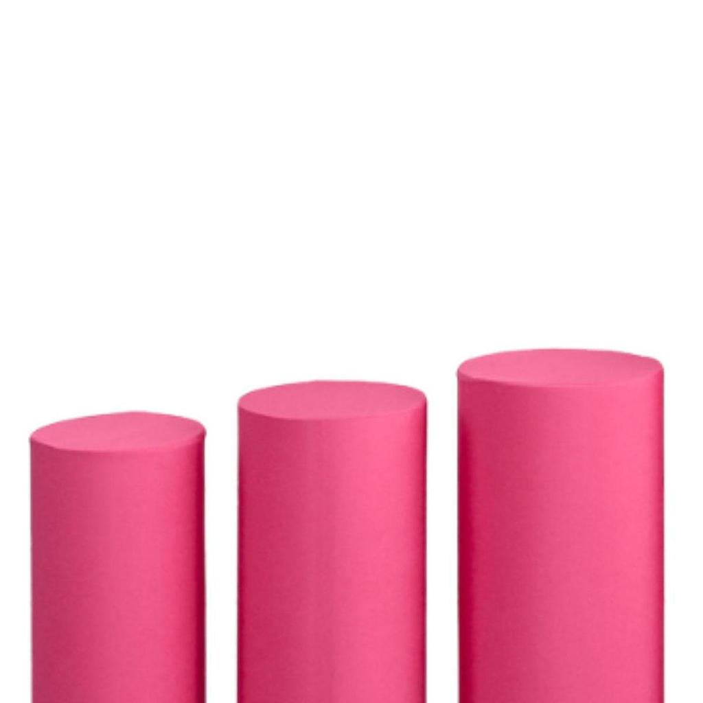 3x Capas de Pedestal de Sobremesa Cilindricas Elegantes Macias Capas de Pedestal Cilindricas para Aniversários Festivais Eventos Feriados Decoração